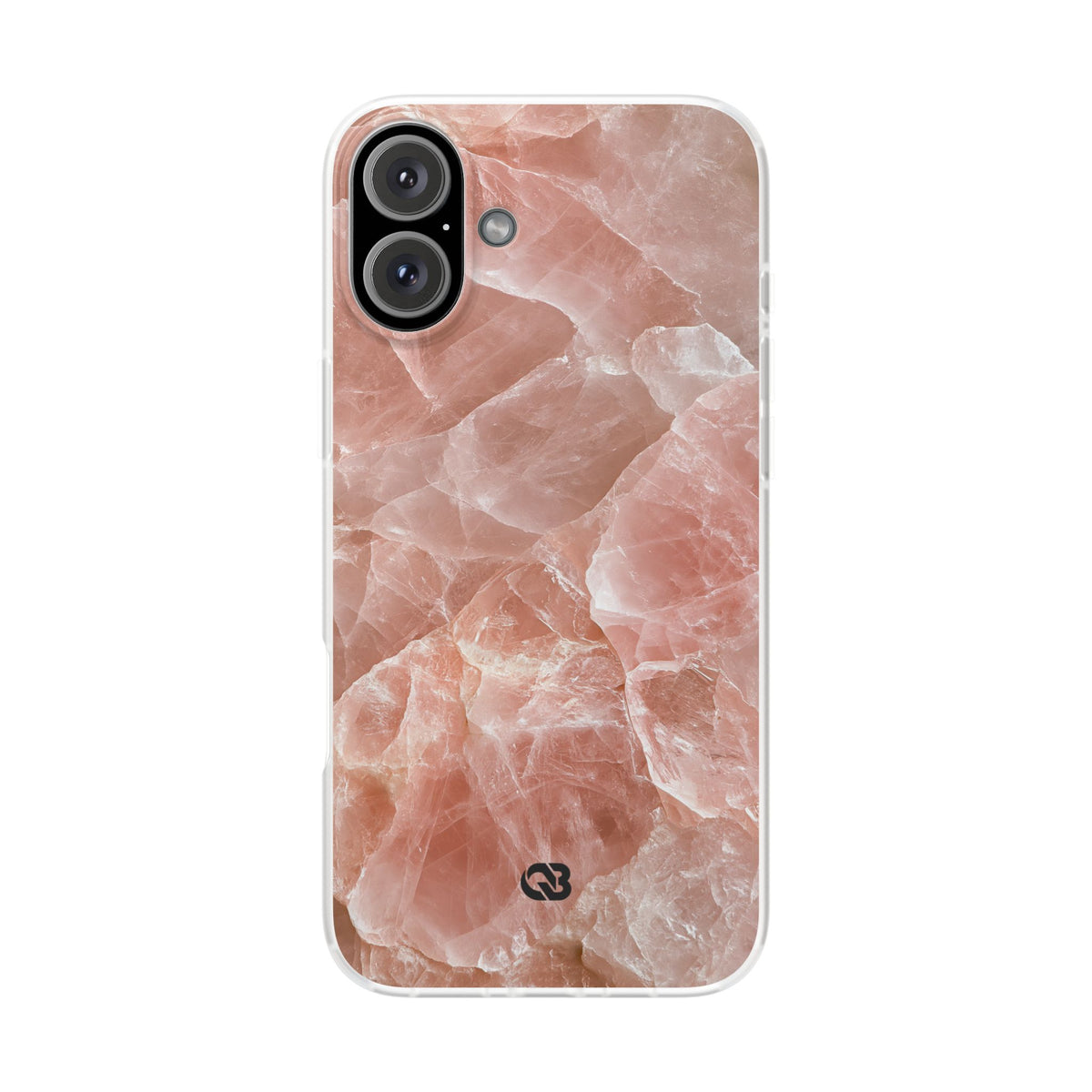 Rose Quartz Facet · Lite Phone Case for iPhone ·  Pink