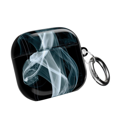 Fractured Smoke · Hard Case for AirPods & AirPods Pro · Black