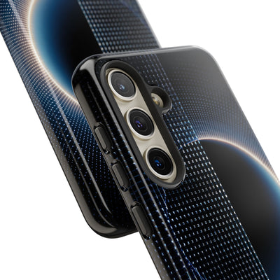 Luminous Meridian · Tough Phone Case for Samsung · Black