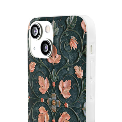 Florentine Rose Arabesque · Lite Phone Case for iPhone ·  Green