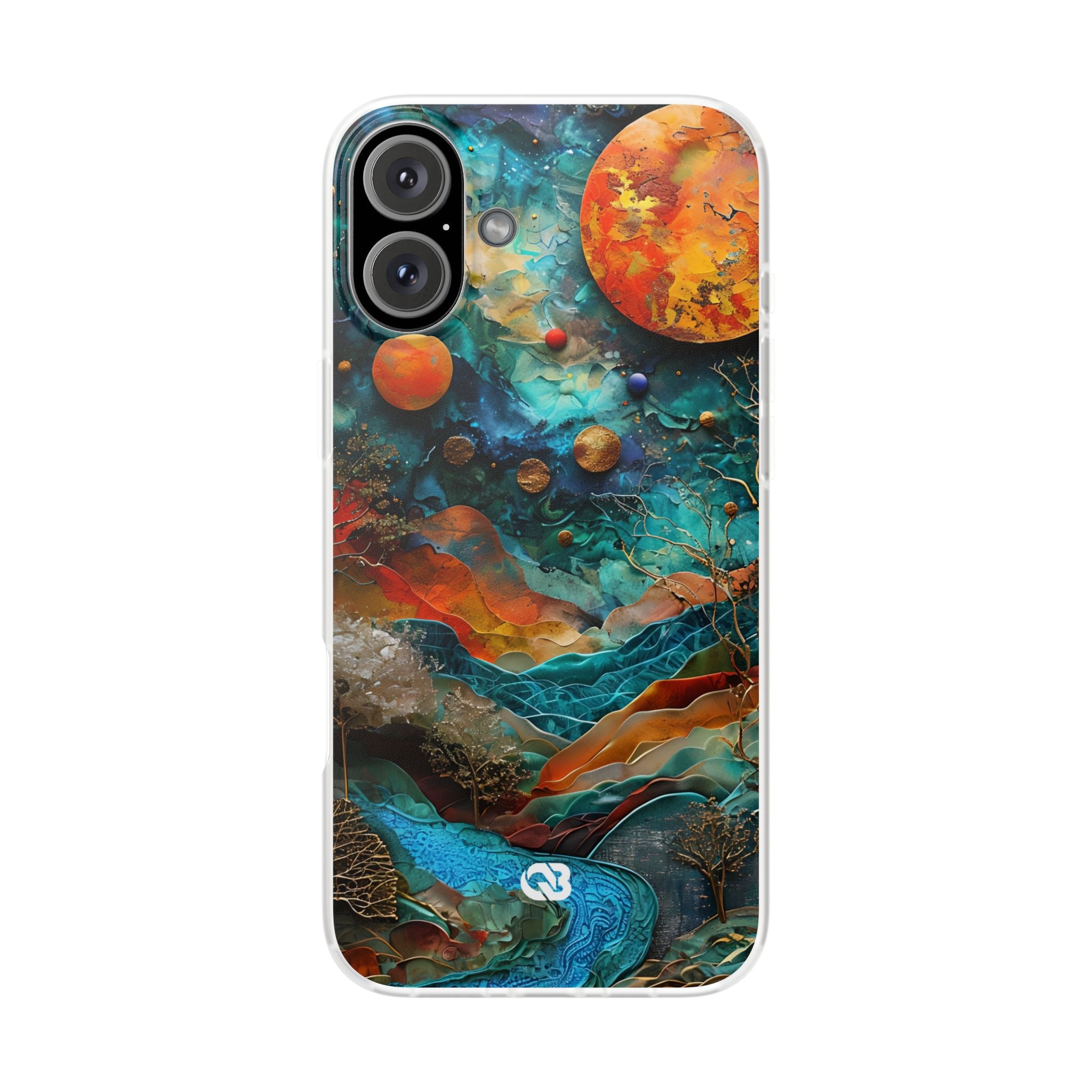 Copper Horizon Drift · Soft Mobilskal för iPhone