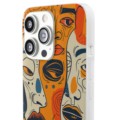 Tangled Faces Sunset iPhone 13 Pro - Soft