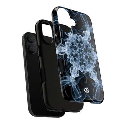 Blue Tough 2.0 Magsafe Phone Case for iPhone - Glacial Smoke Crown
