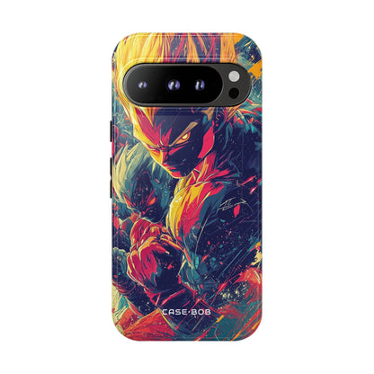 Yellow Fury Google Pixel 9 Pro Case - Tough