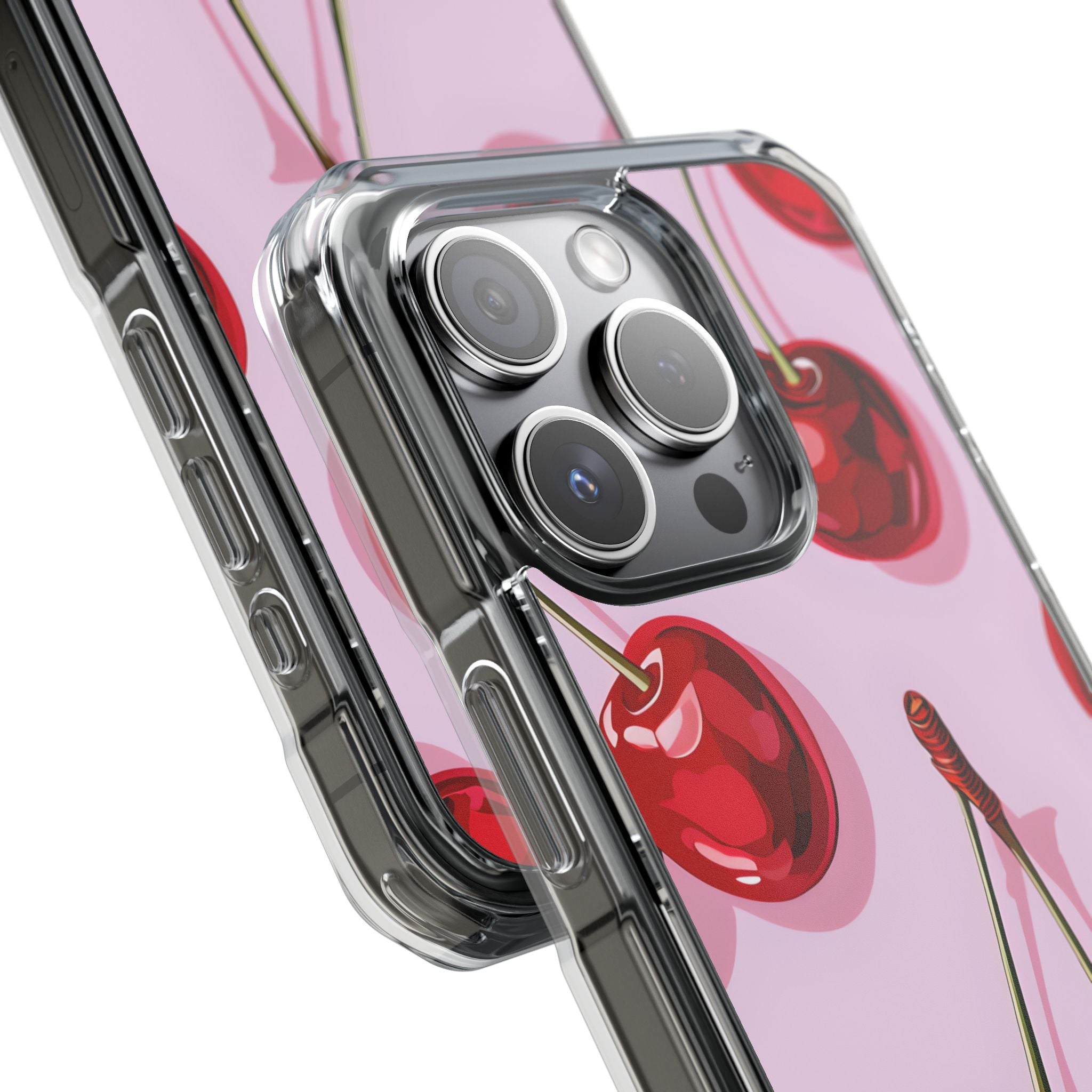 Glossy Cherry Burst iPhone 15 Pro Case - Impact - CASE•BOB