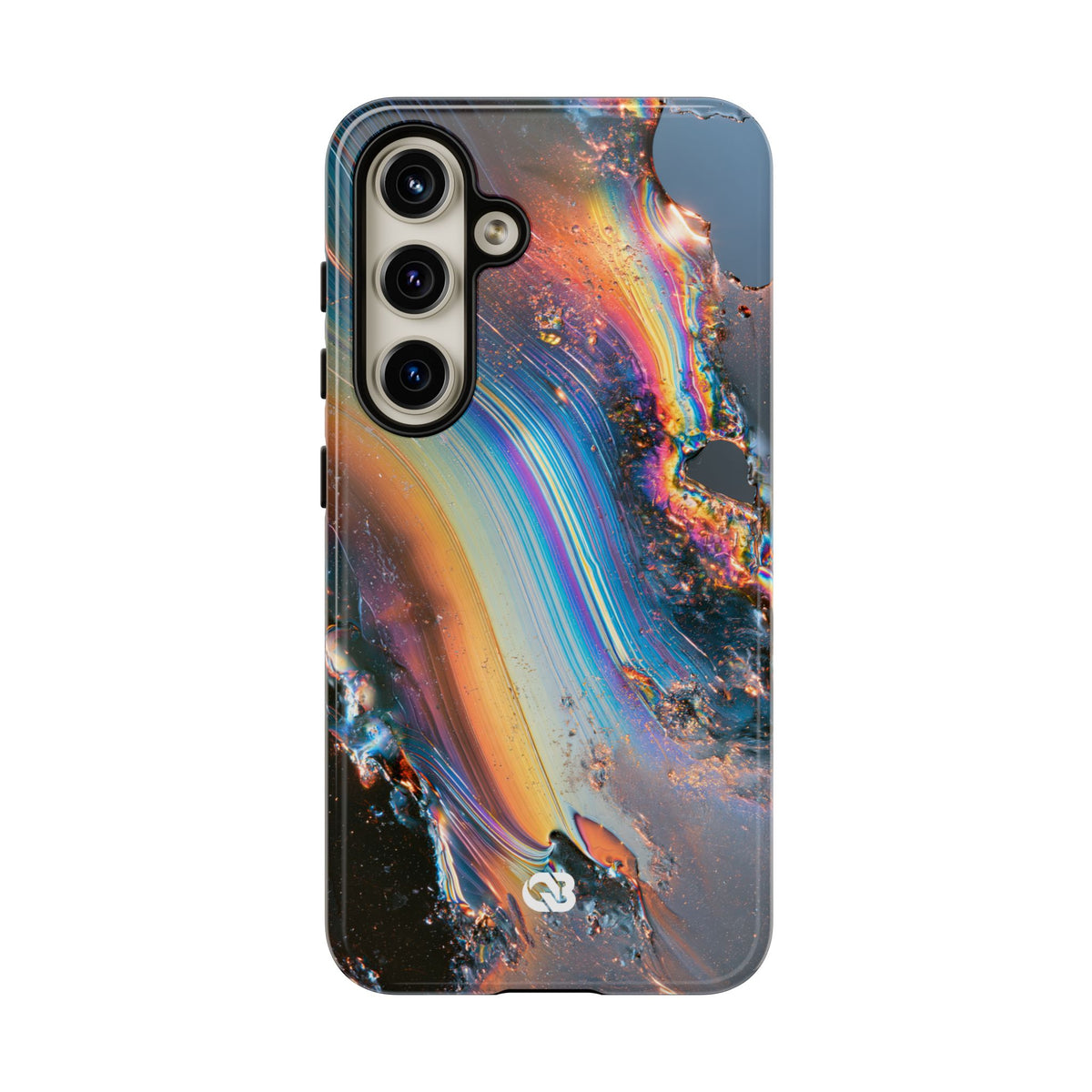 Prismatic Aura Flow · Tough Phone Case for Samsung · Blue