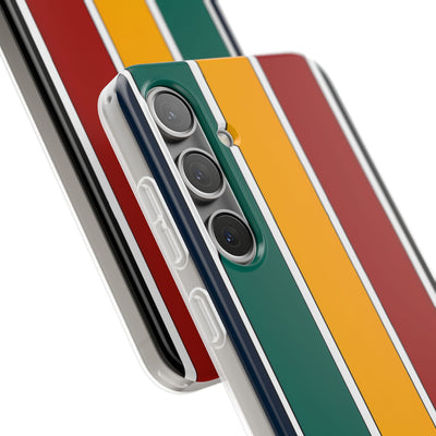Retro Racing Bars · Soft Phone Case for Samsung