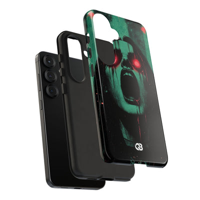 Crimson Emerald Scream · Tough Phone Case for Samsung
