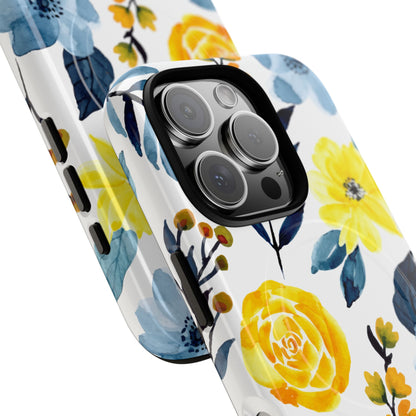 Kultainen kukka iPhone 16 Pro -kotelointi - Tough+