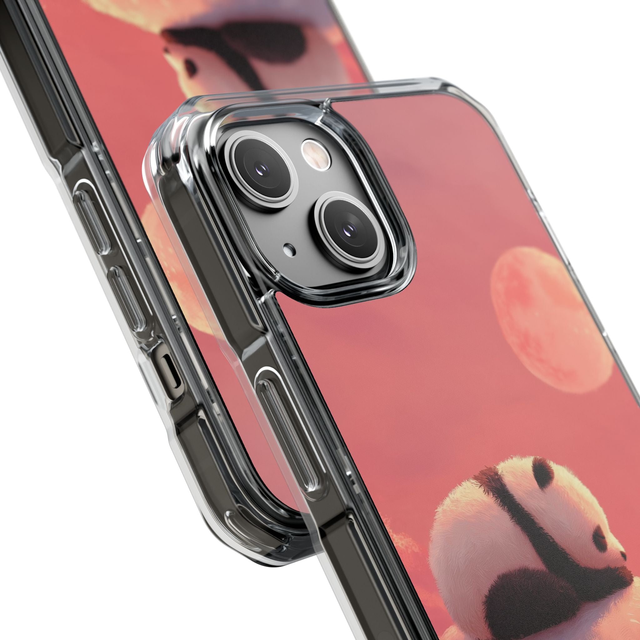 Rose Moon Panda · Impact Coque de téléphone pour iPhone · Magsafe
