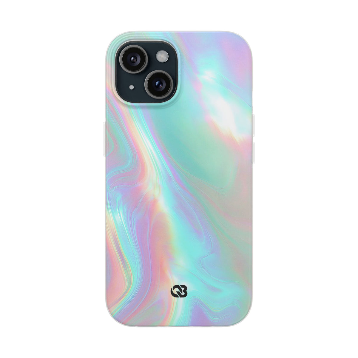 Prismatic Liquid Light · Lite Phone Case for iPhone ·  Teal
