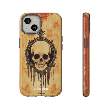 Skull Anhänger iPhone 14 Case - Tough