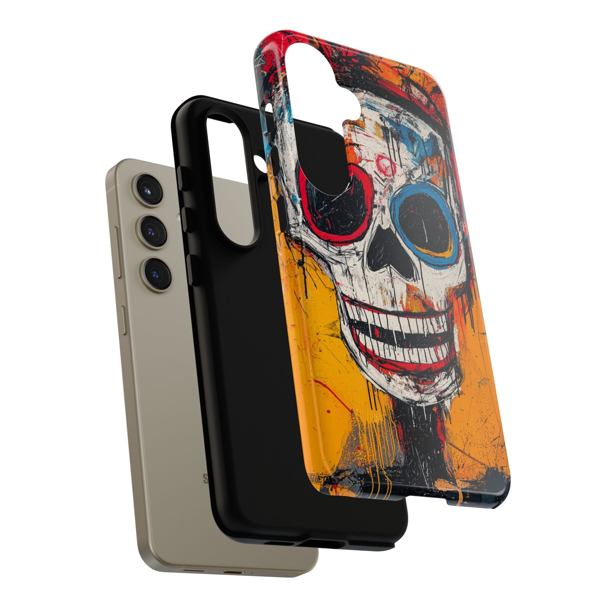 Vivid Graffiti Skull · Tough Case na telefon Samsung