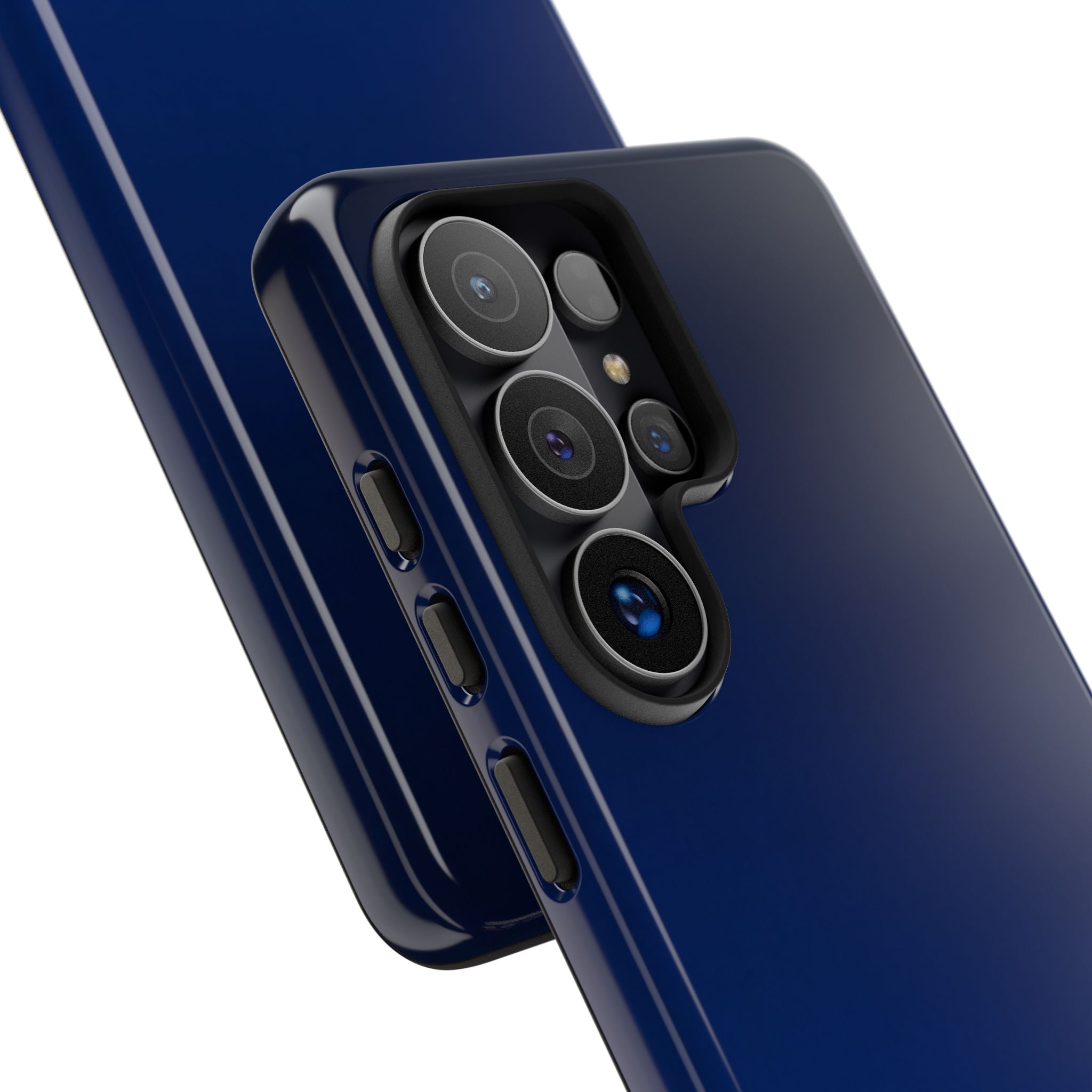 Blue Tough Phone Case for Samsung - Midnight Cobalt Fade