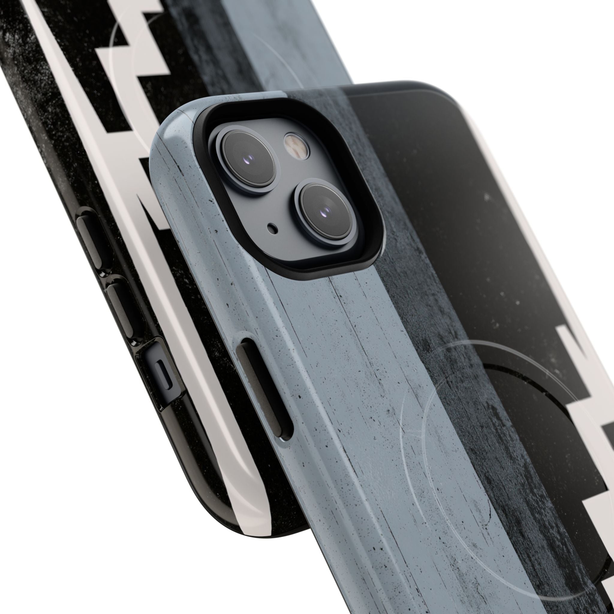 Grey Tough 2.0 Magsafe Phone Case for iPhone - Industrial Concrete Void