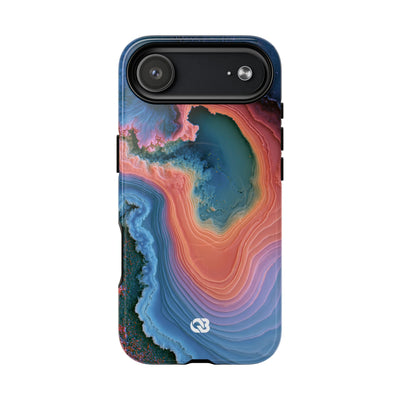 Luminous Resonance · Tough 2.0 Magnetic Phone Case for iPhone · Blue