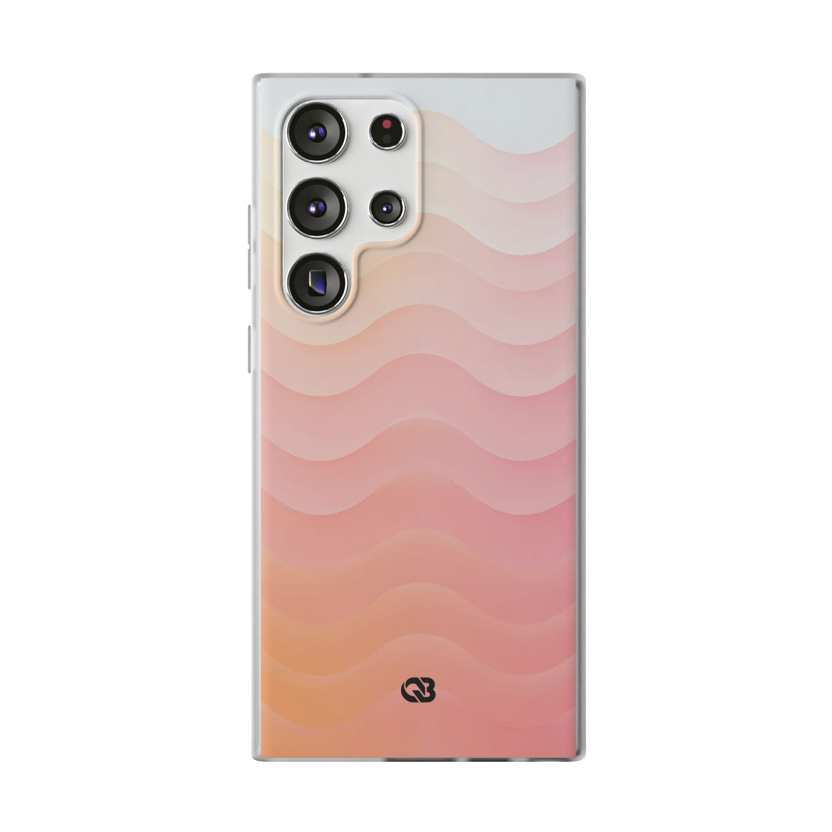 Blush Horizon Waves · Lite Phone Case for Samsung · Pink