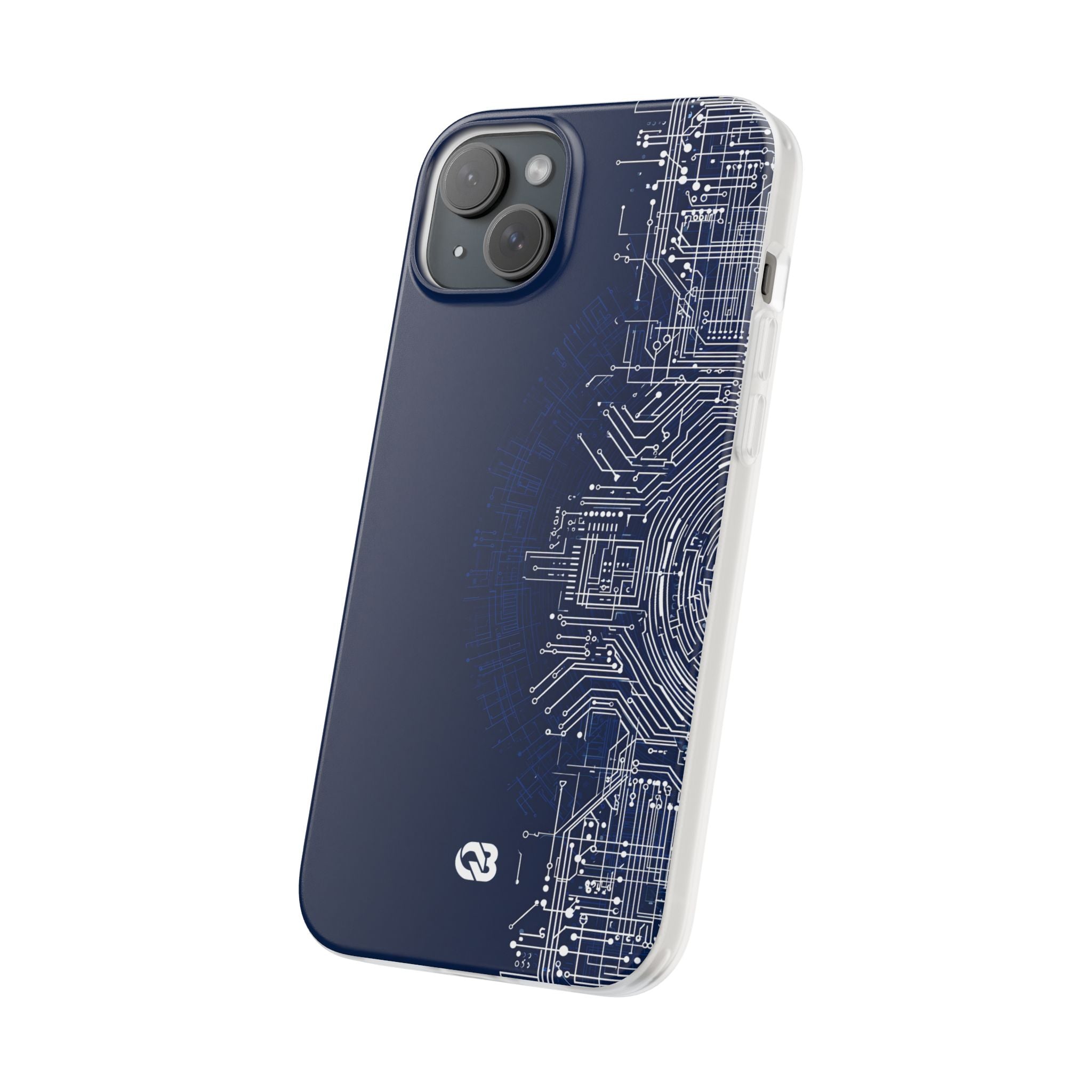 Blue Lite Phone Case for iPhone - Cobalt Circuit Logic