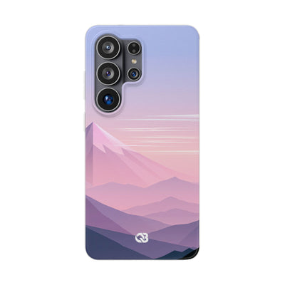 Purple Lite Phone Case for Samsung - Lavender Alpine Dawn