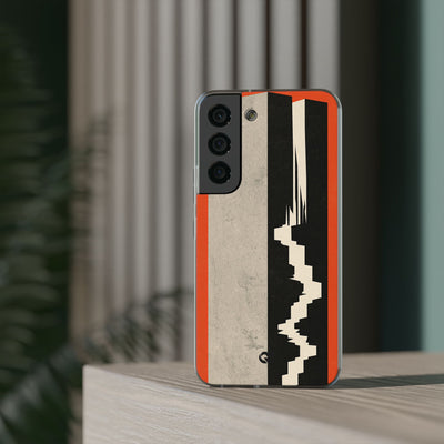 Orange Lite Phone Case for Samsung - Orange Monolith Rift
