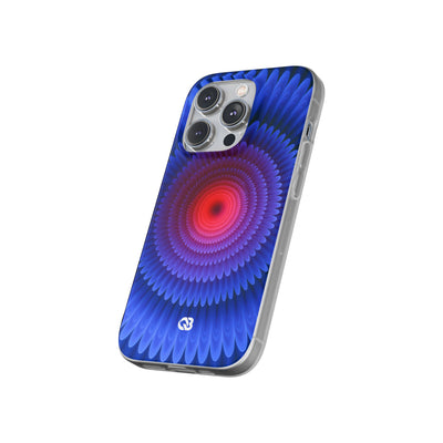 Radial Spectrum Bloom · Lite Phone Case for iPhone ·  Blue