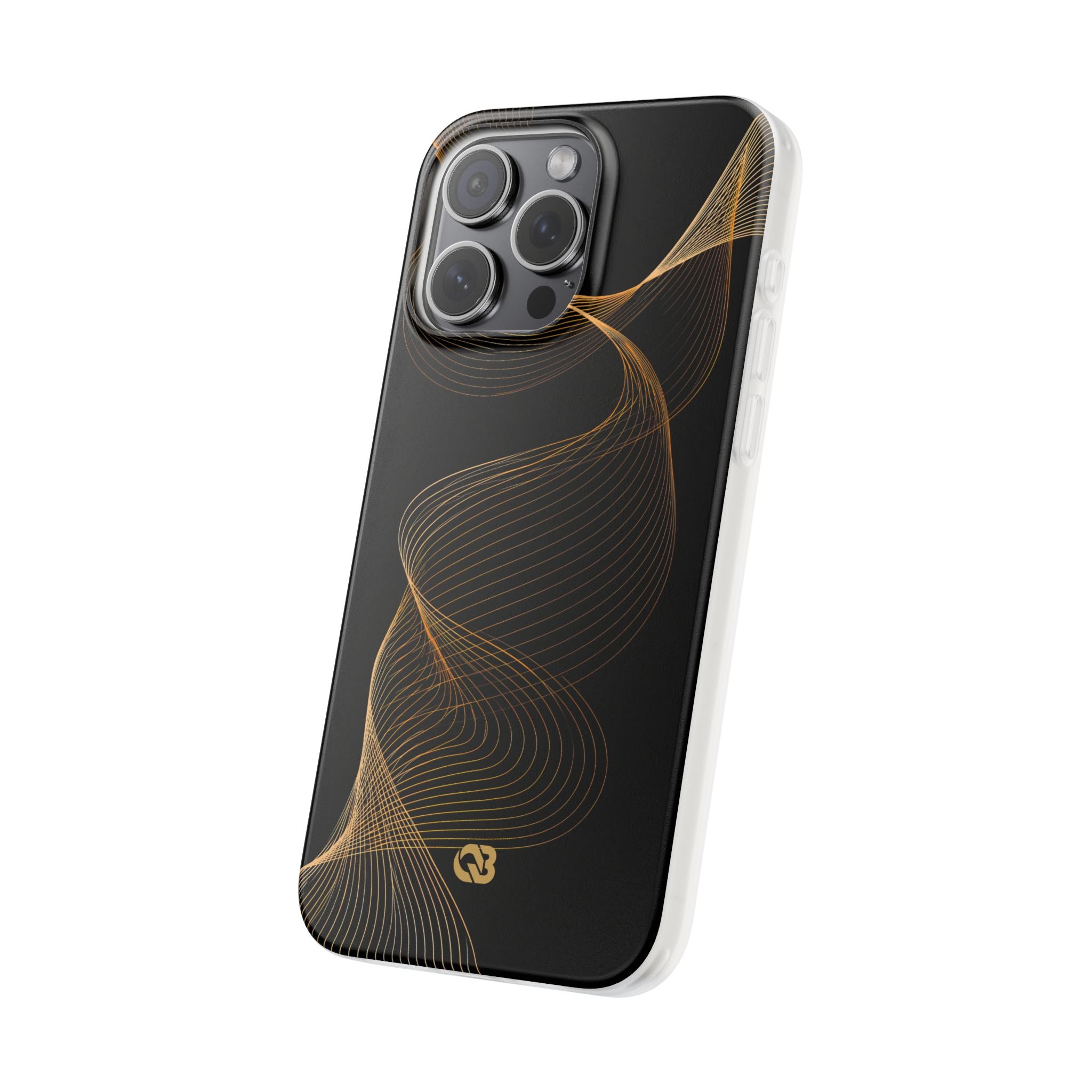 Gold Lite Phone Case for iPhone - Burnished Bronze Helix