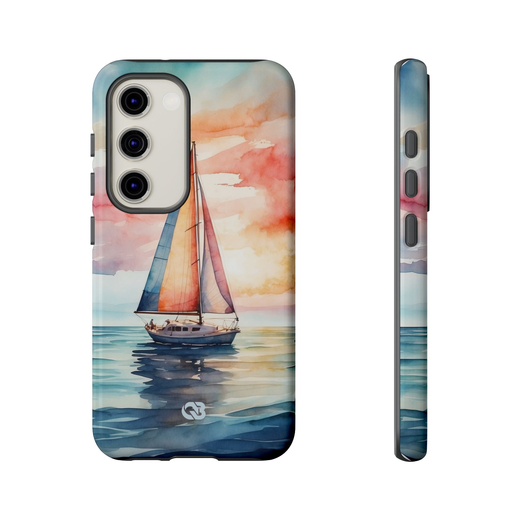 Crimson Horizon Sail · Tough Handyhülle für Samsung