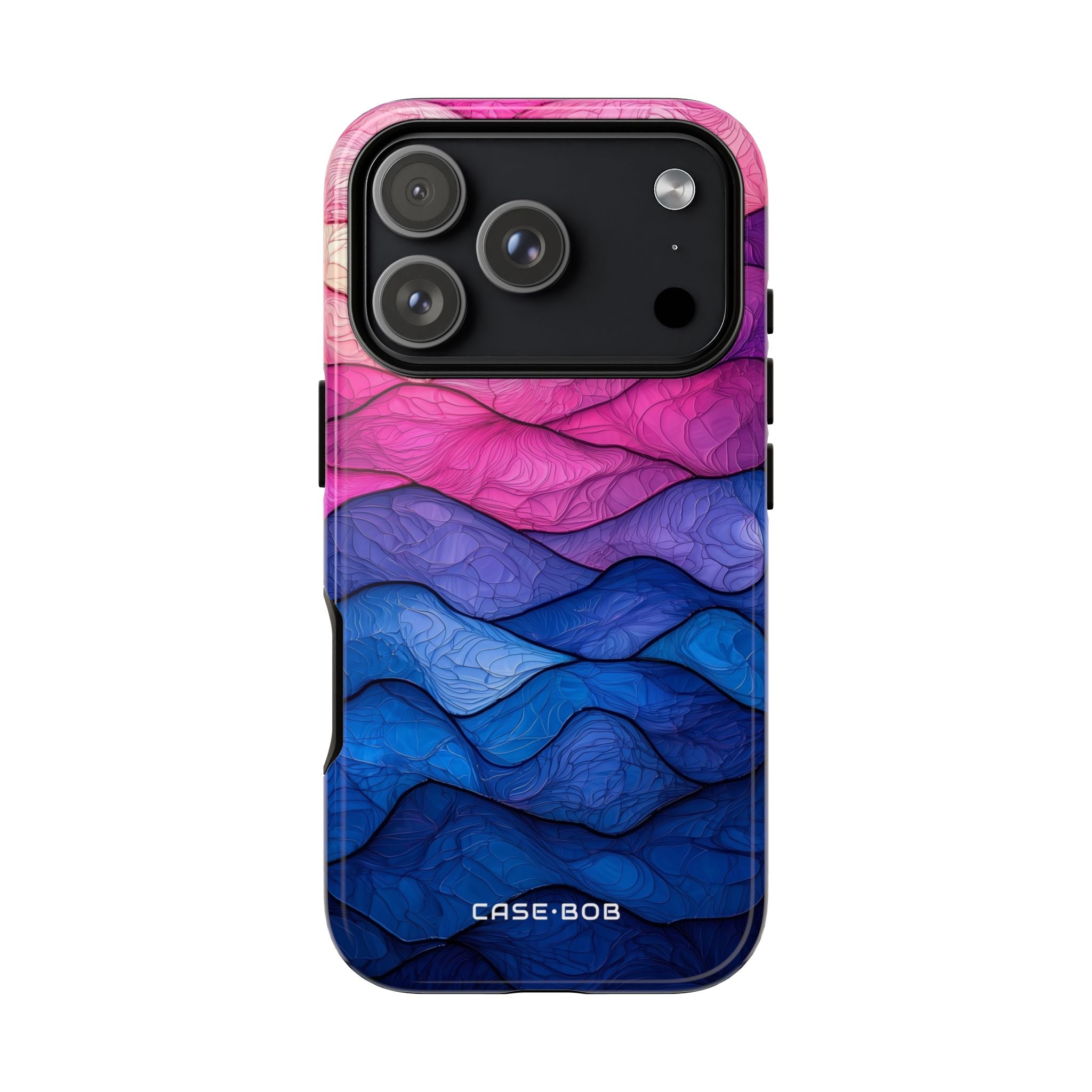 Wavy Vein Gradient iPhone 17 Pro Case - Tough - CASE•BOB