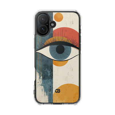 Distressed Azure Ocular · Impact Phone Case for iPhone · Magsafe