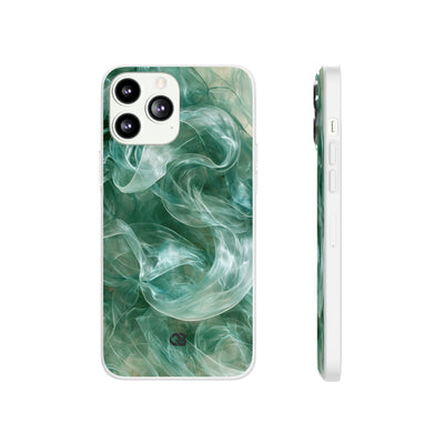 Translucent Aqua Flow · Lite Phone Case for iPhone ·  Teal