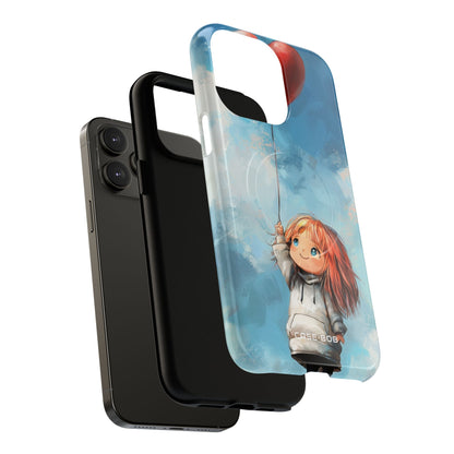 Heart Balloon Whimsy iPhone 14 Pro Max Case - Tough+