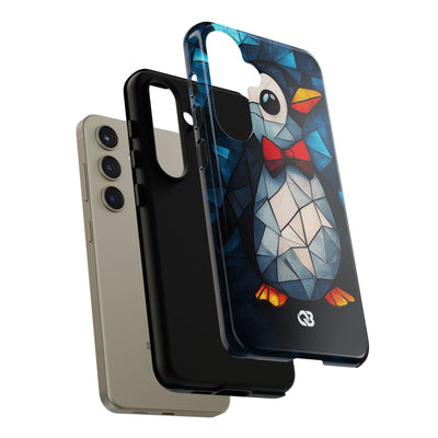 Mosaic Bowtie Penguin · Tough Hoesje voor Samsung