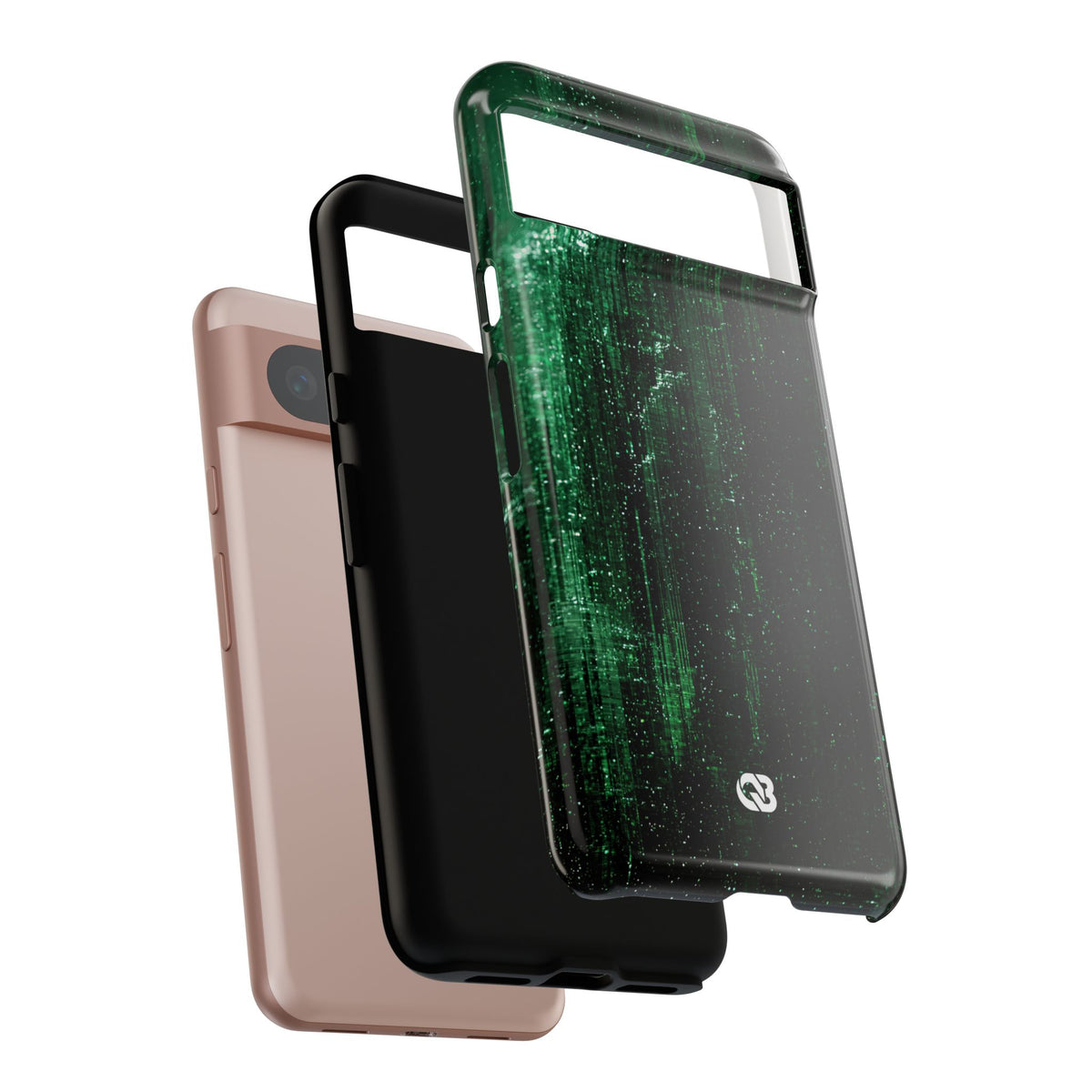 Emerald Void · Tough Phone Case for Pixel ·  Green