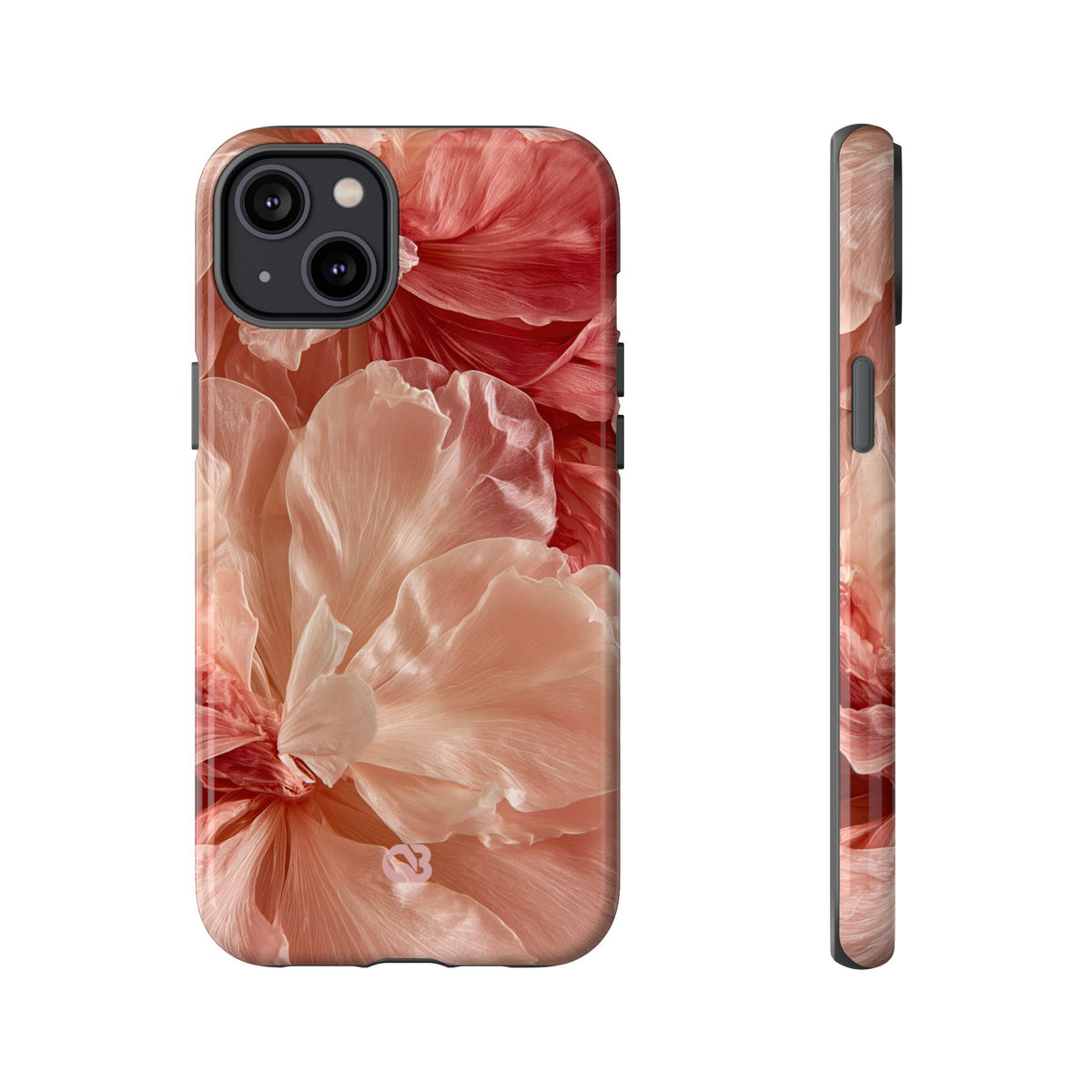 Blush Silk Bloom · Tough Phone Case for iPhone · Pink