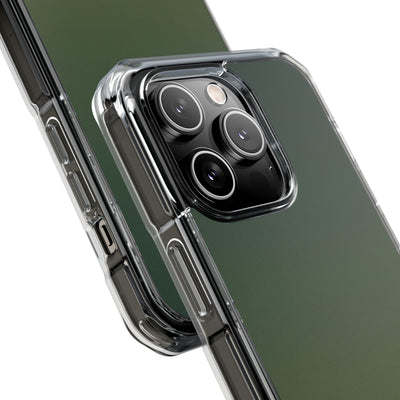 Green Impact MagSafe Phone Case for iPhone - Shadow Moss Grain