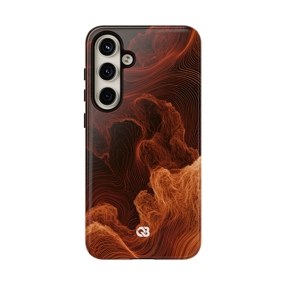 Amber Filament · Tough Phone Case for Samsung · Orange