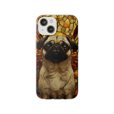Amber Pug Divinity · Soft Case for iPhone