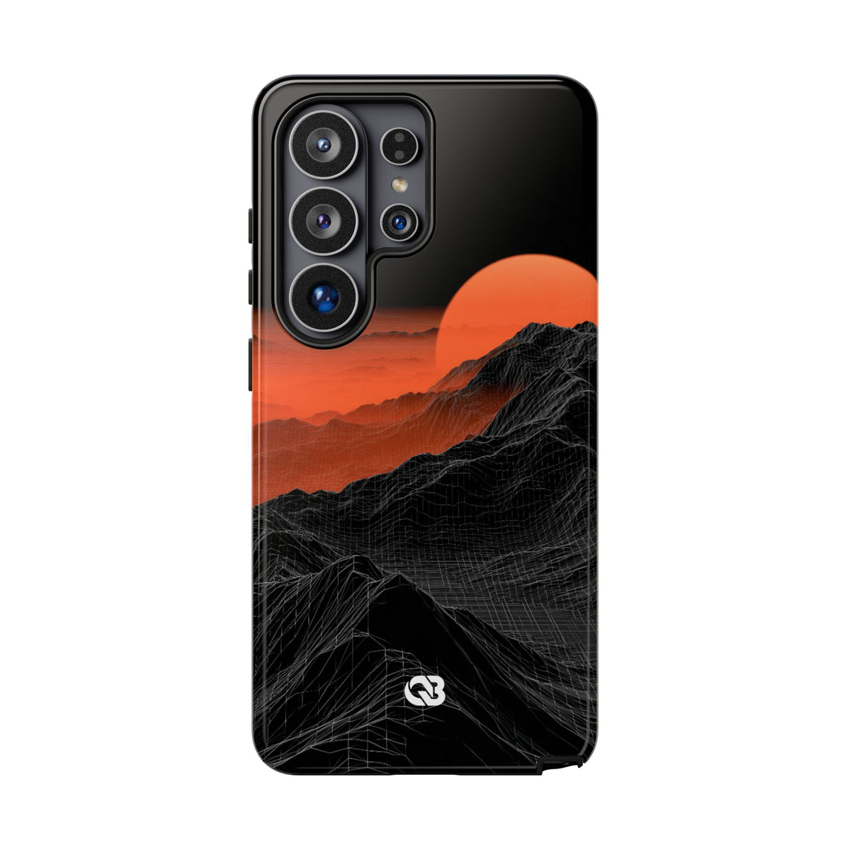 Solar Ridge Mesh · Tough Phone Case for Samsung · Black