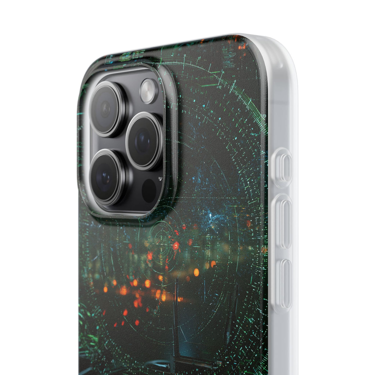 Tactical Avionics HUD · Lite Phone Case for iPhone ·  Green