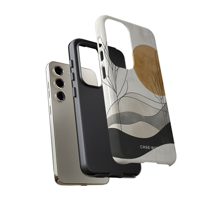 Orange Halo Samsung S23 Skal - Tough