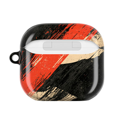 Urban Slash Camo · Hard Case for AirPods & AirPods Pro · Black