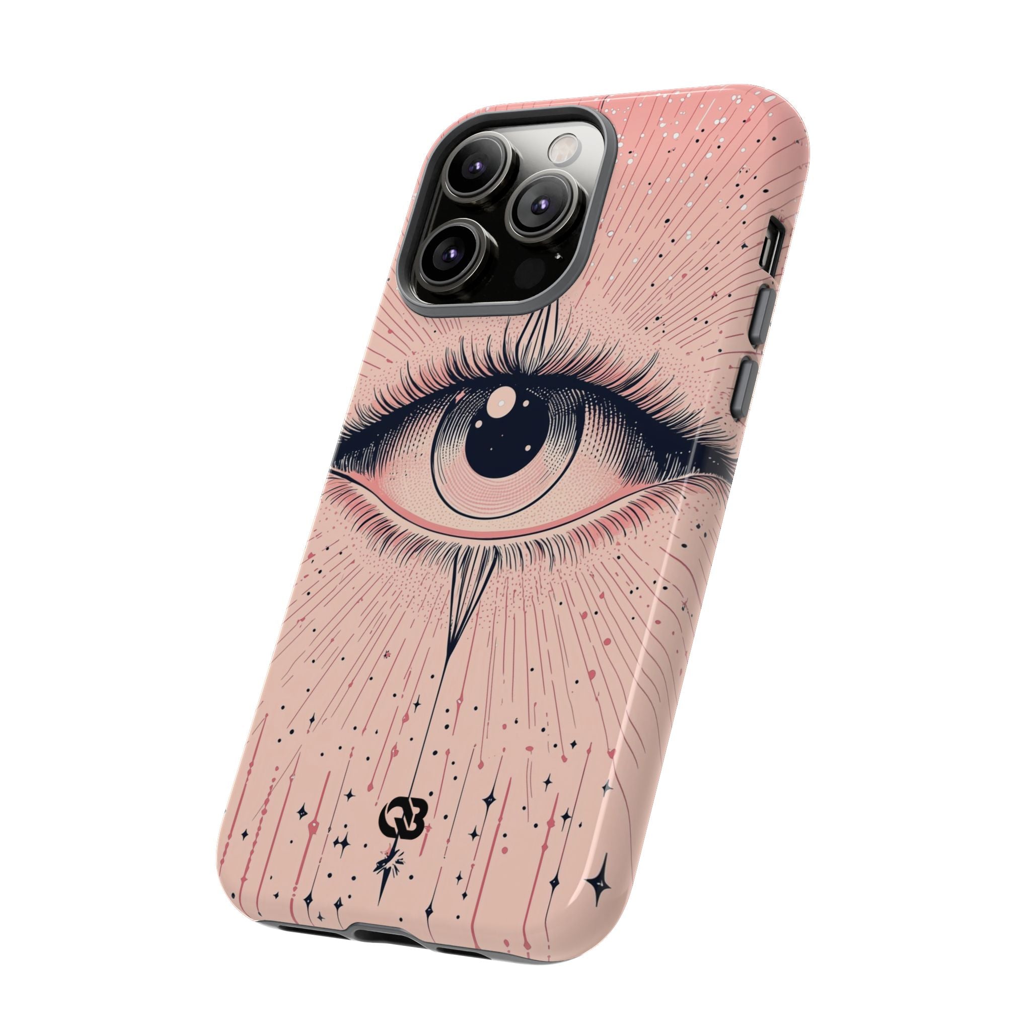 Obsidian Cosmic Gaze · Tough Phone Case for iPhone