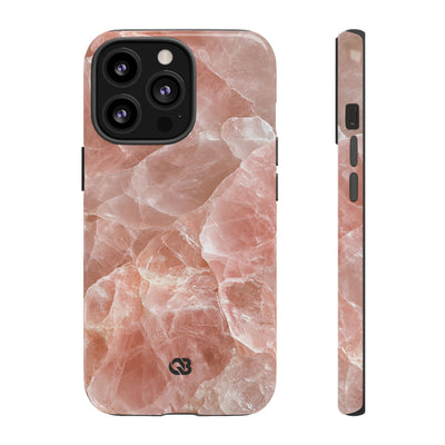 Rose Quartz Facet · Tough Phone Case for iPhone · Pink