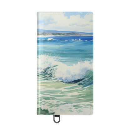 Foaming Blue Waves - Samsung S24 Ultra Case - Wallet