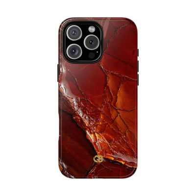 Amber Embrace · Tough Phone Case for iPhone · Brown