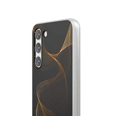 Gold Lite Phone Case for Samsung - Burnished Bronze Helix