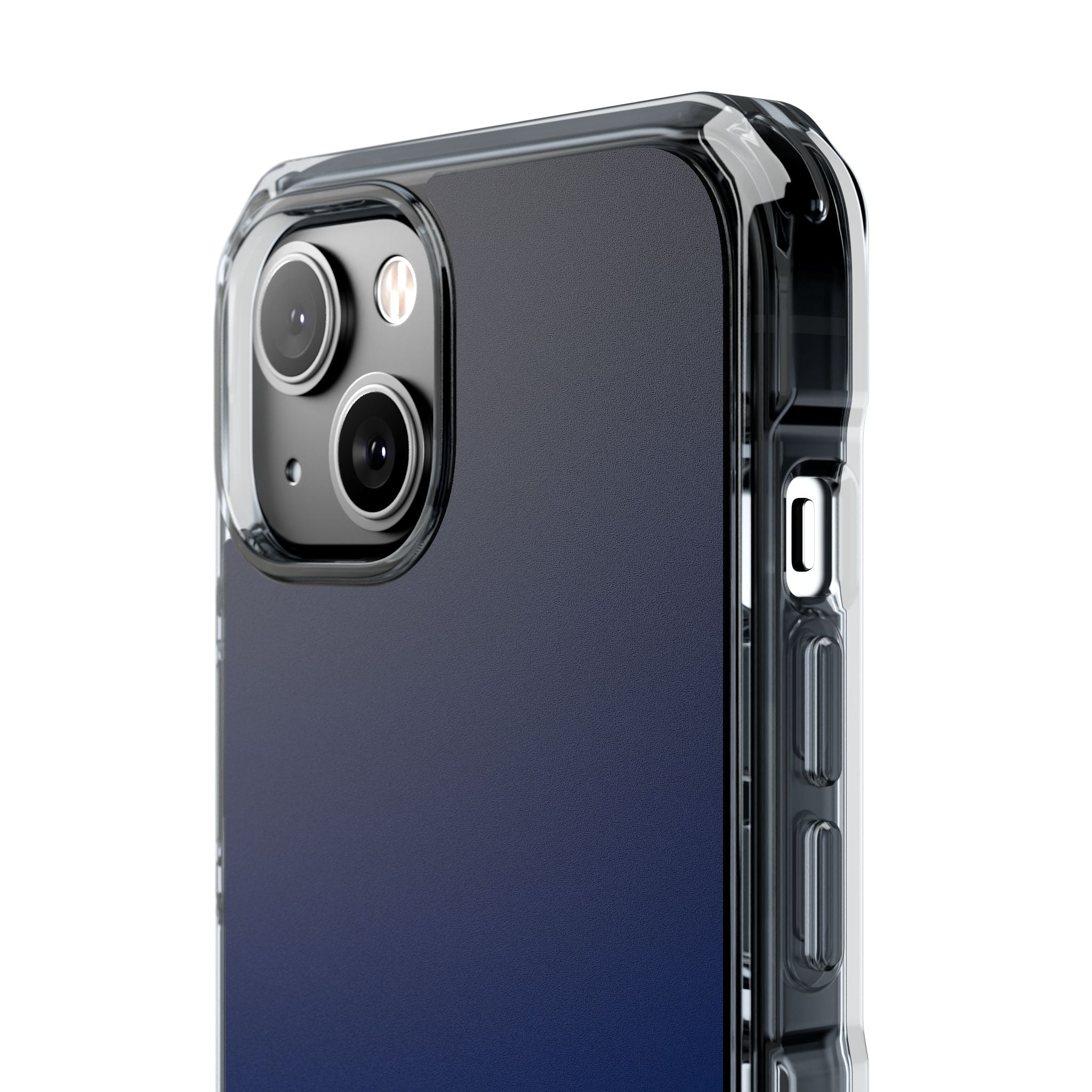 Blue Impact MagSafe Phone Case for iPhone - Midnight Cobalt Fade