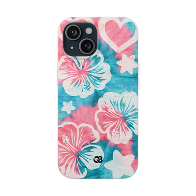 Tropical Hibiscus Bloom · Lite Phone Case for iPhone ·  Teal