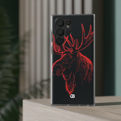 Nordic Elk · Lite Phone Case for Samsung · Black