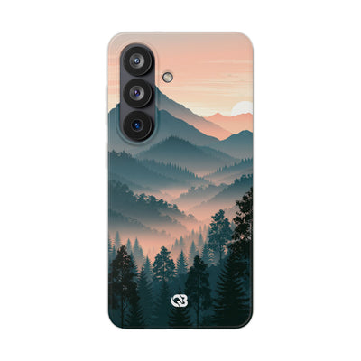 Teal Lite Phone Case for Samsung - Alpine Teal Horizon